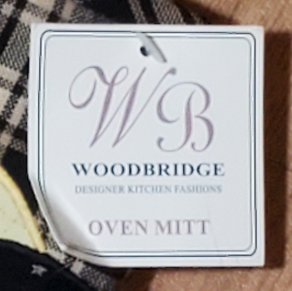 New HALLOWEEN Oven Mitt Potholder Bat Vampire Cooking Fall Autumn NWT - Picture 4 of 6